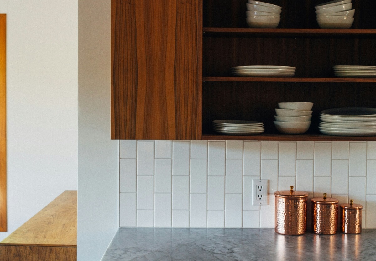 walnut kitchen
