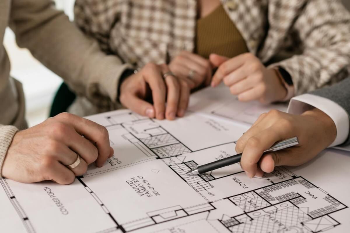 Design process at Kluk Construction - Kluk Construction architects drawings