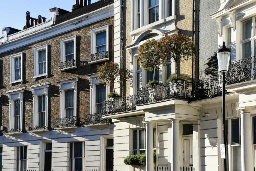 Row of houses Putney - Kluk Construction Row of houses Putney