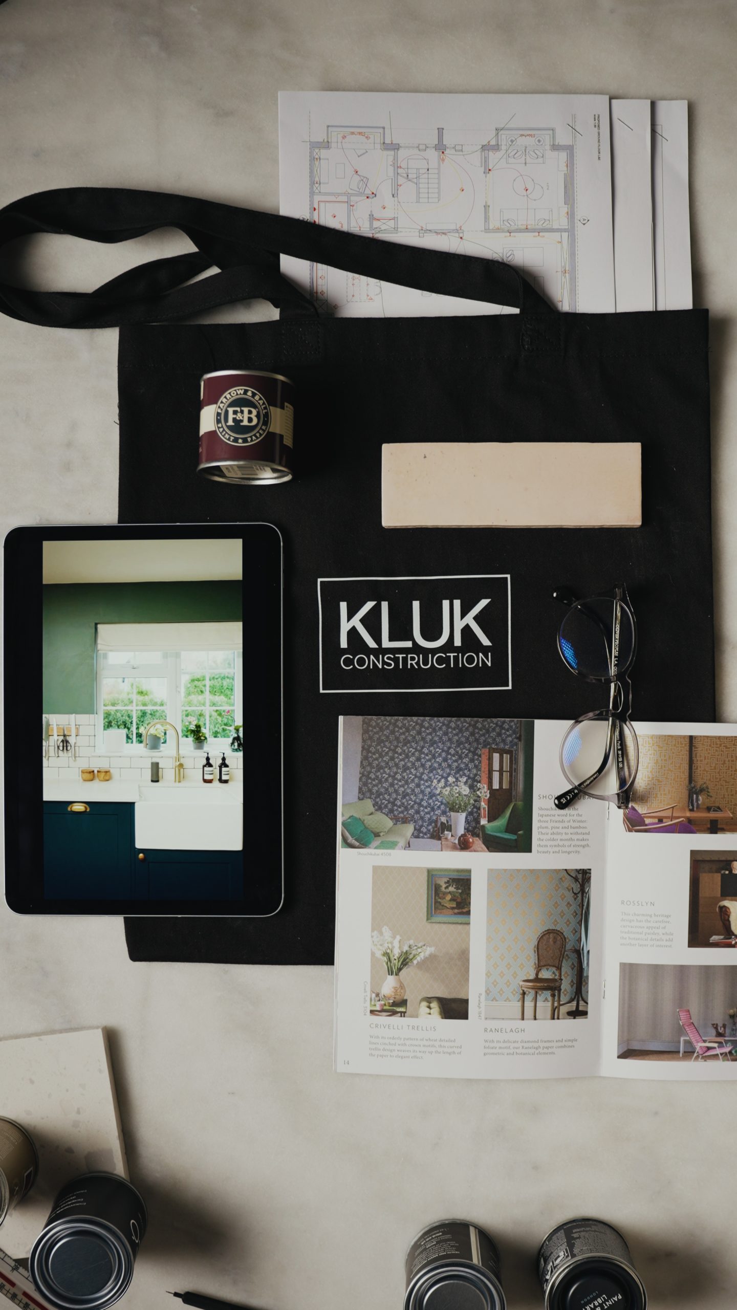 Kluk Construction Design Materials
