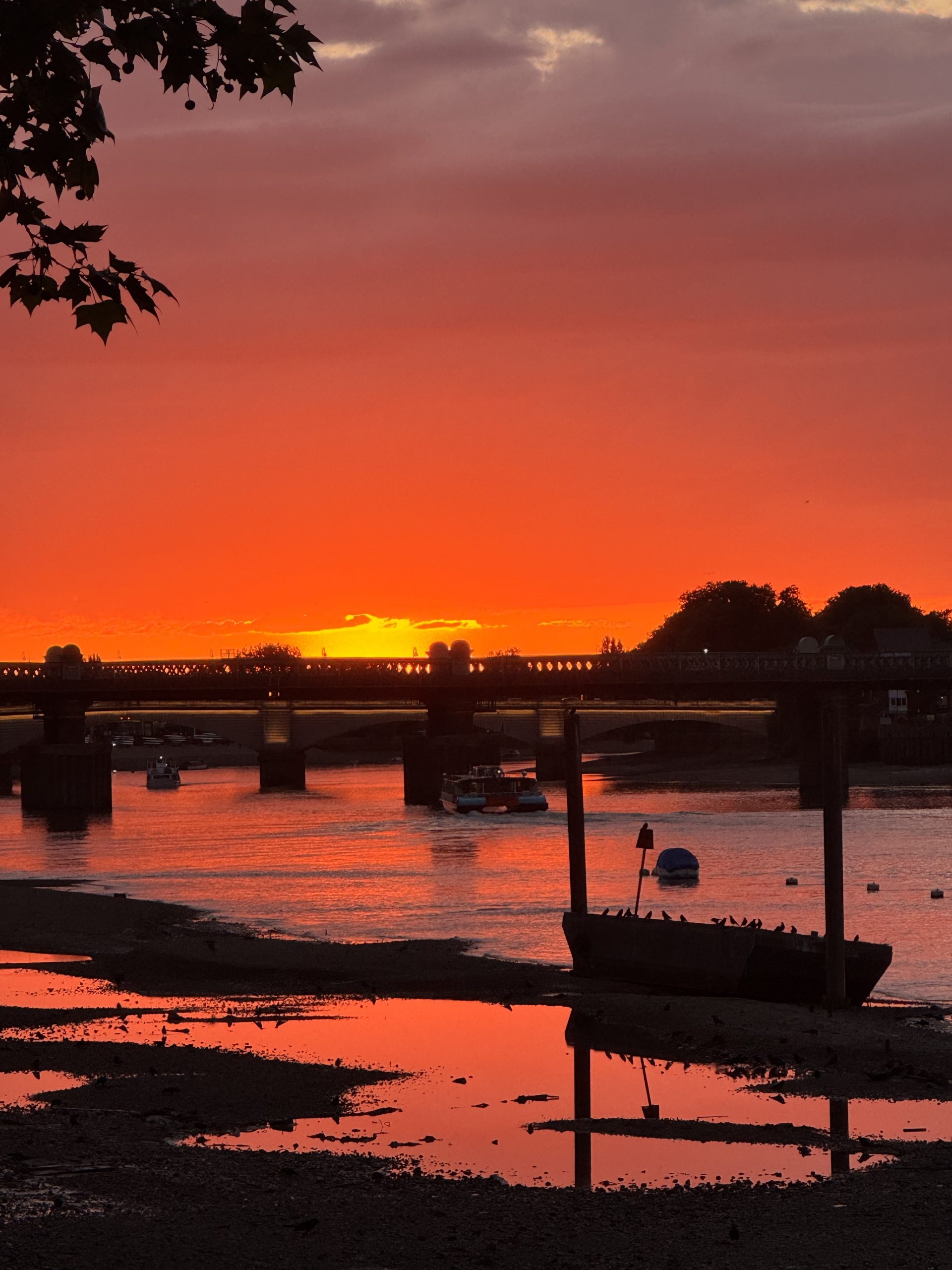 Putney Bridge Sunset by Kluk Construction